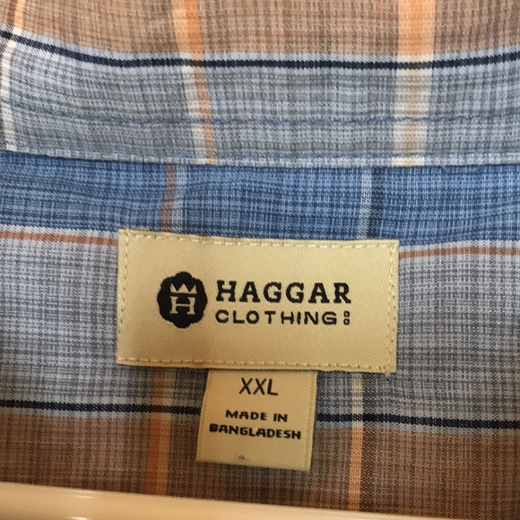 Haggar Men’s Plaid Shirt - Picture 4 of 6